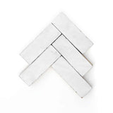 Custom Made Off White Zellige Backsplash 5" x 2" (Per Sqft)