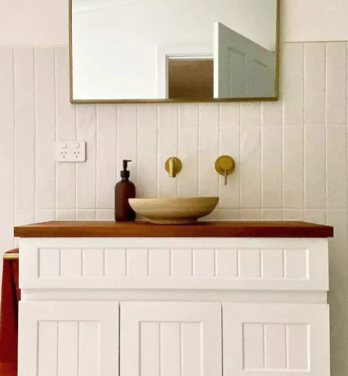 16in Raw Natural Beige Bathroom Sink