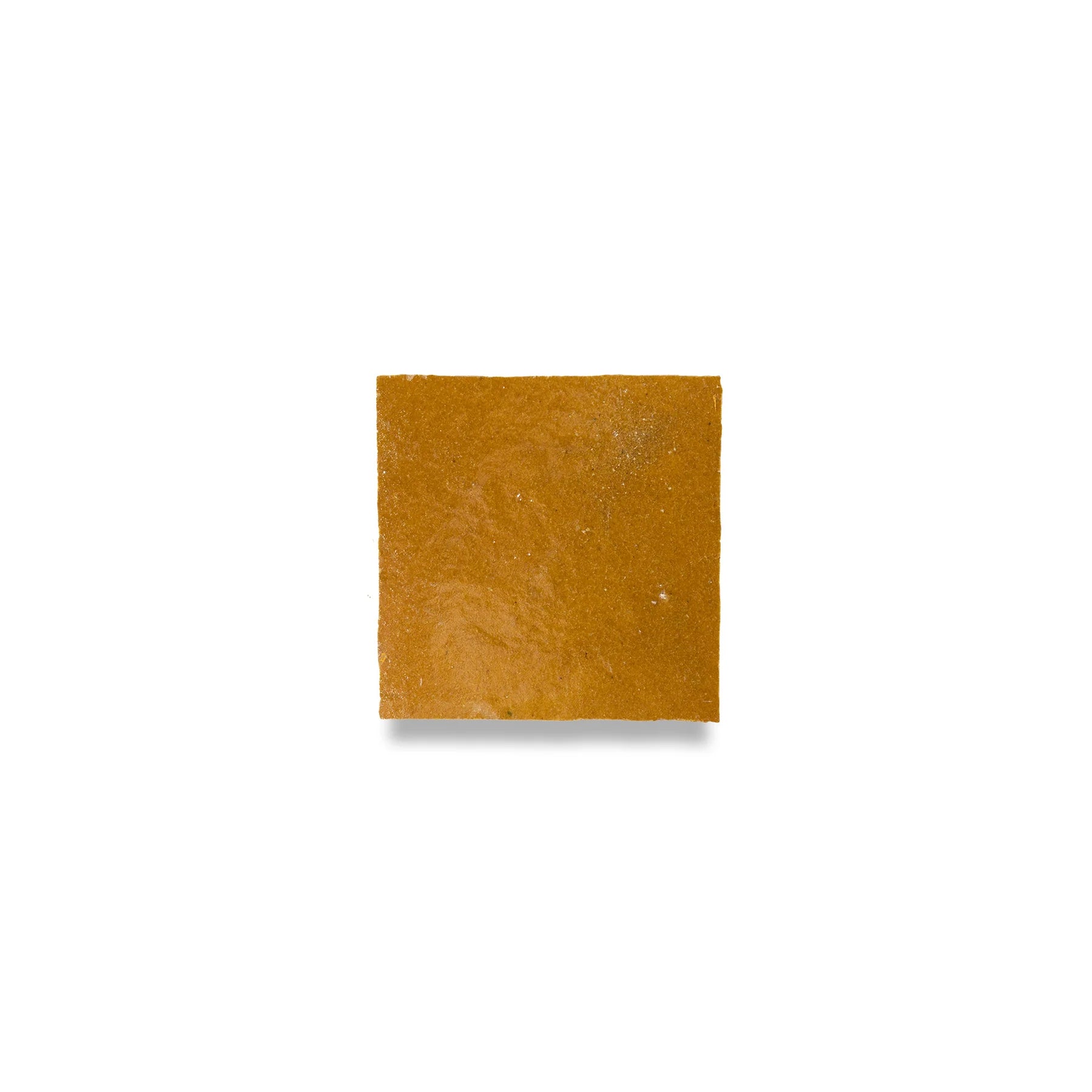 Handcrafted Tile Zellige 4x4 Wall Tiles - Direct from Fes - Mustard ( Per SQFT) - Custo&Co