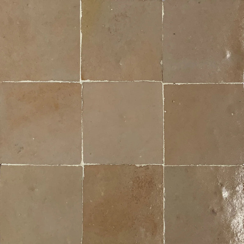 Sahara Beige Custom Made Zellige Tiles (Per Sqft) - Custo&Co