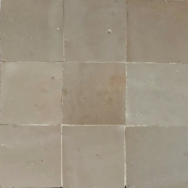 Soft Fawn Beige Custom Made Zellige Tiles (Per Sqft) - Custo&Co