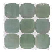 Custo Light Green Classic Kora Handmade Zellige Tiles (Per Sqft)